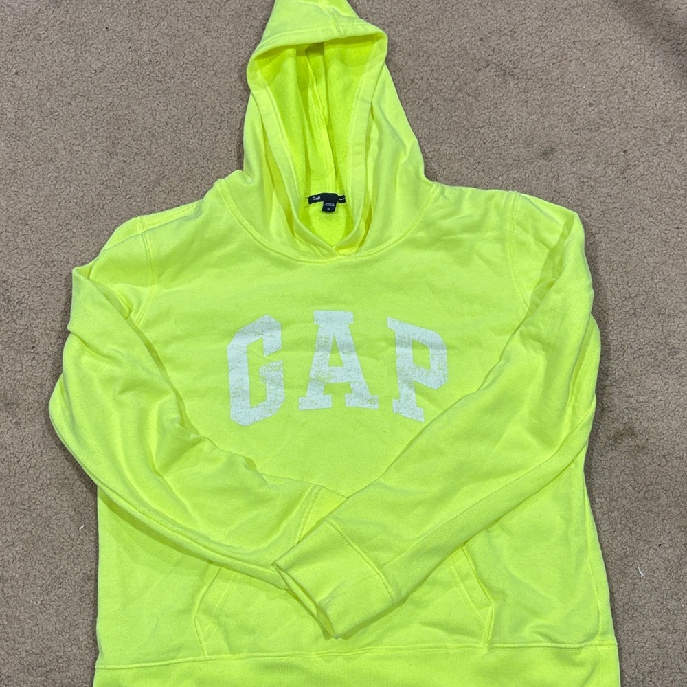 GAP Bright Yellow Hoodie